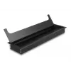 Kaapeliläpivienti DELOCK 66858 työpöydälle, musta, 80×300×28 mm