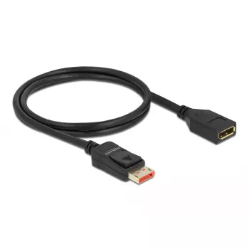 DisplayPort-jatkokaapeli DeLOCK 8K 60 Hz 1 m