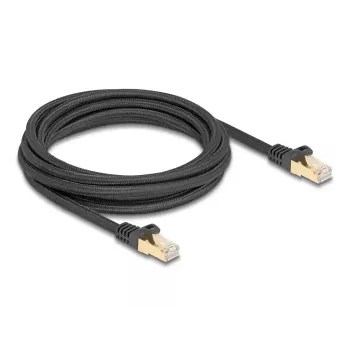 Verkkokaapeli DeLOCK RJ45 Cat.6A 3 m musta
