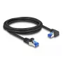 Verkkokaapeli DeLOCK RJ45 Cat.6A S/FTP 3 m musta