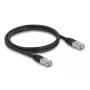 Verkkokaapeli DeLOCK RJ45 Cat.6A S/FTP 1 m musta