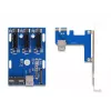 DeLOCK riser-kortti PCI Express x1 3 x PCIe x1 50 cm USB-kaapeli