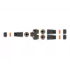 Verkkokaapeli DeLOCK 88143 Y-sovitin RJ45 2 x RJ45 Cat.6 musta