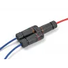 Verkkokaapeli DeLOCK 88143 Y-sovitin RJ45 2 x RJ45 Cat.6 musta