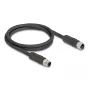 DeLOCK 80520 anturi-/toimilaitekaapeli 2 m RST M12 musta