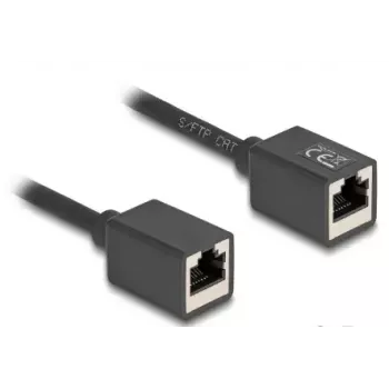 Verkkokaapeli DeLOCK 90324 RJ-45 Cat6a 0,5 m musta