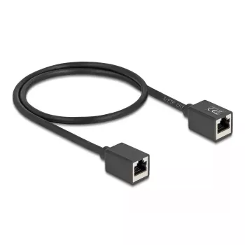 Verkkokaapeli DeLOCK 90324 RJ-45 Cat6a 0,5 m musta