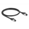 Verkkokaapeli DeLOCK 80570 RJ-45 Cat8.1 0,5 m musta