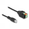 DeLOCK RCA-pistoke liitinrimasovittimeen 15 cm 2-napainen