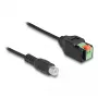 DeLOCK RCA-pistoke liitinrimasovittimeen 15 cm 2-napainen