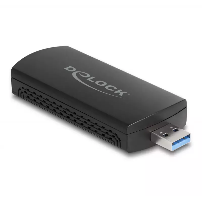 DeLOCK Wi-Fi 6E Dual Band WLAN USB-sovitin AX3000 1201 Mbps