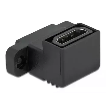 HDMI-sovitin DeLOCK Easy 45 kulma 90°