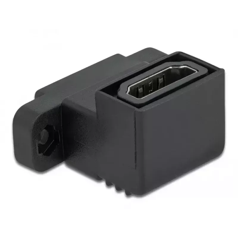 HDMI-sovitin DeLOCK Easy 45 kulma 90°
