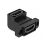 HDMI-sovitin DeLOCK Easy 45 kulma 90°