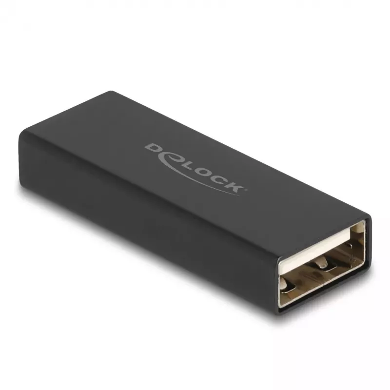 DeLOCK sovitin USB 2.0 Type-A naaras-naaras metalli