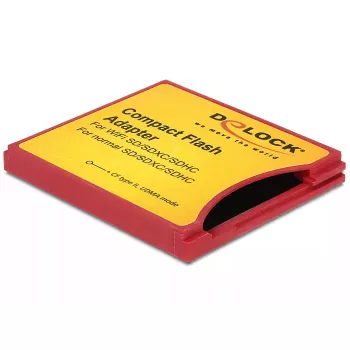 Delock 62542 korttisovitin SD/SDHC/SDXC CompactFlashiin