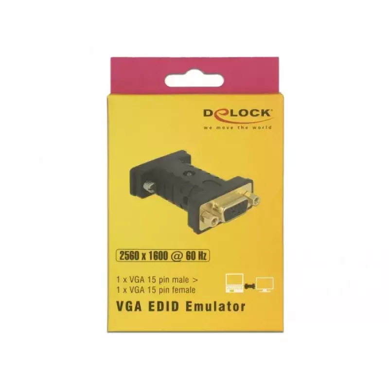VGA-sovitin D-Sub DeLOCK 63326