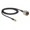 Koaksiaalikaapeli DeLOCK 88940 2 m RP-SMA musta