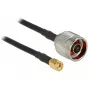 Koaksiaalikaapeli DeLOCK 88940 2 m RP-SMA musta