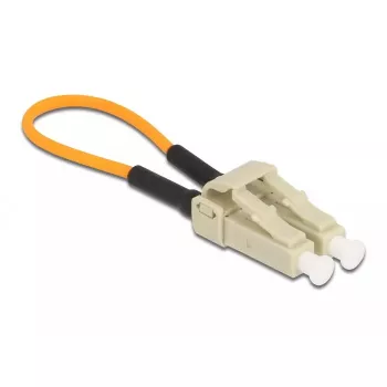 Kuituloopback-adapteri DeLOCK 86930 LC OM2 monimuotokuitu beige
