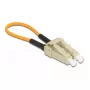 Kuituloopback-adapteri DeLOCK 86930 LC OM2 monimuotokuitu beige