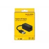 SuperSpeed USB -sovitin DeLOCK USB 3.2 Gen 1 Type-A – Gigabit LAN