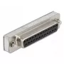 Loopback-sovitin DeLOCK RS-232/422/485 DB25 naaras