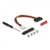 DeLOCK M.2 Key A+E – PCIe x4 NVMe -sovitin taivutettu 20 cm kaapelilla