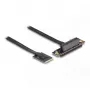 DeLOCK M.2 Key A+E – PCIe x4 NVMe -sovitin taivutettu 20 cm kaapelilla