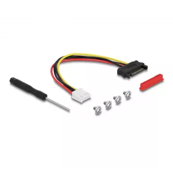 DeLOCK M.2 Key M – U.2 SFF-8639 NVMe -sovitin 20 cm kaapelilla
