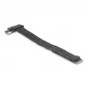 DeLOCK M.2 Key M – U.2 SFF-8639 NVMe -sovitin 20 cm kaapelilla