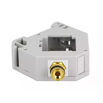 Keystone-moduuli DELOCK 87162 — liitin – liitin, harmaa/valkoinen, 60,1 × 59,4 × 21,6 mm
