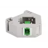Keystone-moduuli DELOCK 87165 — SC–SC-sovitin, vihreä/harmaa/valkoinen, 60,1×59,4×21,6 mm