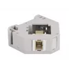 Keystone-moduuli DELOCK 87167 — SC–SC-sovitin, harmaa, 60,1×59,4×21,6 mm