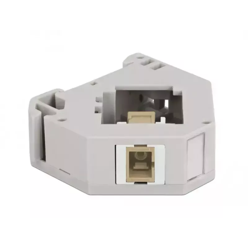 Keystone-moduuli DELOCK 87167 — SC–SC-sovitin, harmaa, 60,1×59,4×21,6 mm