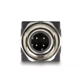 DeLOCK 60061 kaapelin sukupuolenmuunnin M12 RJ-45 musta