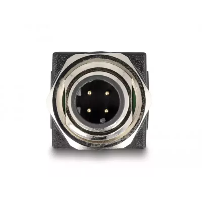 DeLOCK 60061 kaapelin sukupuolenmuunnin M12 RJ-45 musta