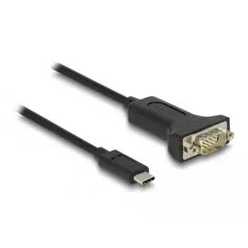 DeLOCK sovitin USB Type-C – RS-232 D-Sub 9-napainen uros 2 m