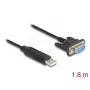 DeLOCK 67382 USB 2.0 – RS-232 DB9 sarja-adapteri 1,8 m