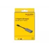 DeLOCK 66248 kaapeliadapteri RJ-45 – USB C harmaa 0,09 m