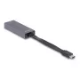 DeLOCK 66248 kaapeliadapteri RJ-45 – USB C harmaa 0,09 m