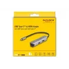 DeLOCK USB Type-C -adapteri HDMI 4K 60 Hz USB Type-A USB Type-C PD 92 W