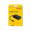 DeLOCK 65990 USB Type-C - 2,5 Gigabit LAN -sovitin, musta