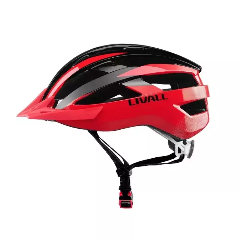 Livall MT1 Neo MTB Bluetooth-pyöräilykypärä, 58-62 cm, LED/SOS/Intercom, punainen (MT1NEO-L-RED)