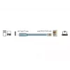 DeLOCK 89892 USB 2.0 Type-C - sarjaliitäntä RS-232 RJ45 -kaapeli, 5 m, harmaa
