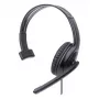 Manhattan mono over-ear-kuulokemikrofoni (USB), mikrofonivarsi (pehmustettu), vähittäismyyntipakkaus, säädettävä panta, kaapelikaukosäädin, korvatyynyt, USB-A äänelle ja mikrofonille, kaapeli 1,5 m, kolmen vuoden takuu