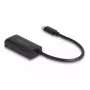 DeLOCK 61026 kaapelin sukupuolenmuunnin USB-C - RJ45 musta