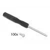 DeLOCK 66816 asennussarja kuituoptisille sovittimille (SC, LC, ST), 100 kpl