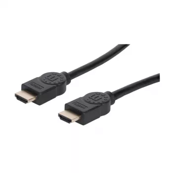 Manhattan HDMI 8K@60Hz -kaapeli Ethernetillä, 2 m, sertifioitu, sopii KAIKKIIN 8K-, 4K- ja 1080p/HD-sovelluksiin – päivitä nyt tai ole valmis, kun tarvitset sitä, uros-uros, musta, 4K@120Hz, elinikäinen takuu, Ultra High Speed
