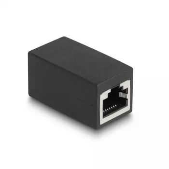 DeLOCK adapteri RJ45-naaras - RJ45-naaras Cat.6 musta